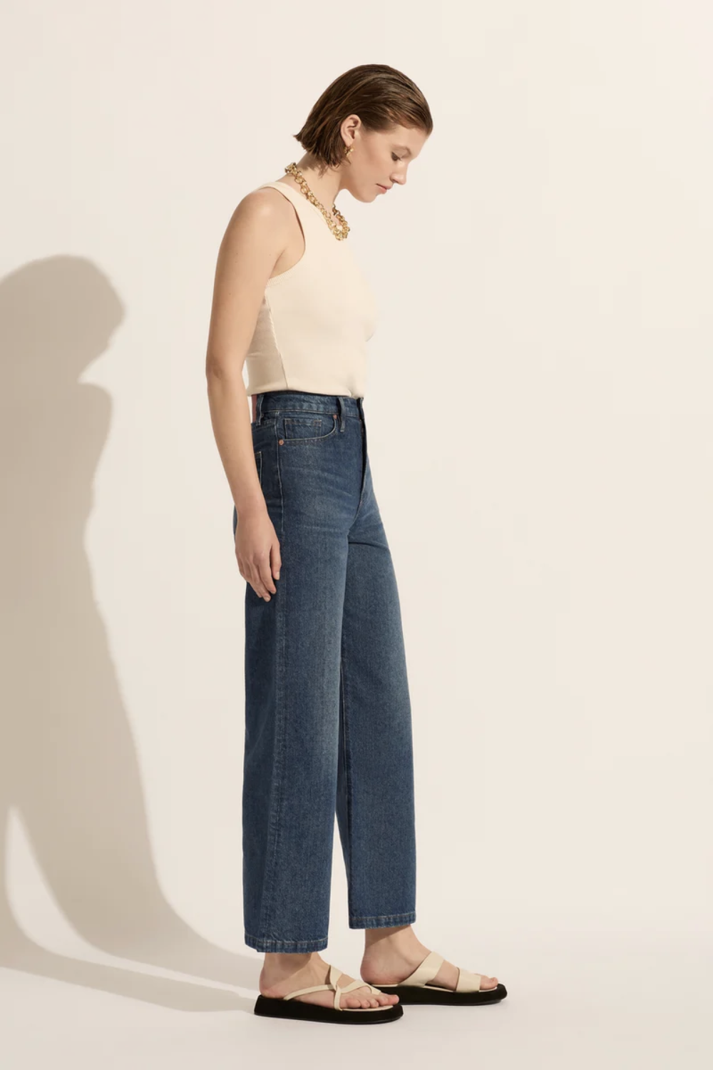 Ellie High Rise Wide Leg Jean - Stories - Del Rainbow Store